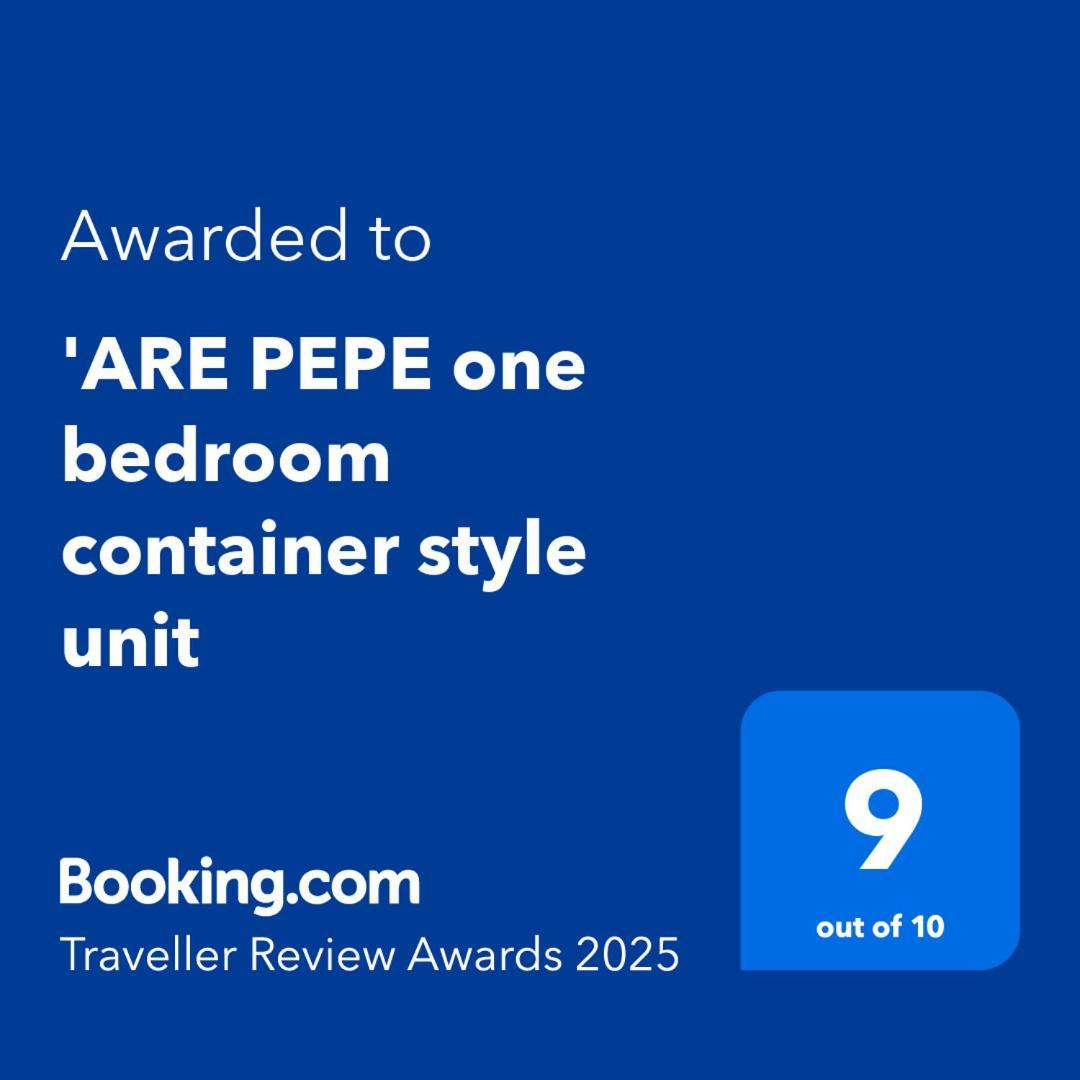 'Are Pepe One Bedroom Container Style Unit Раротонга Екстер'єр фото